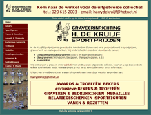 Tablet Screenshot of amsterdamsportprijzen.nl